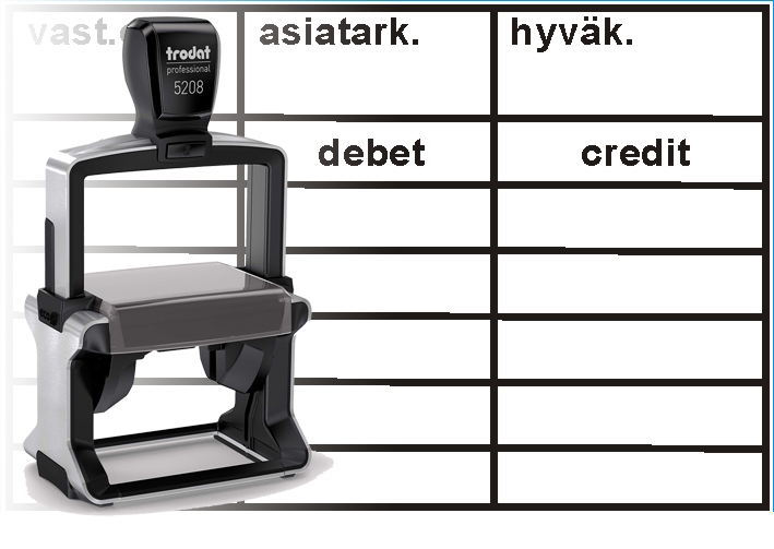 ACCOUNTING STAMPS