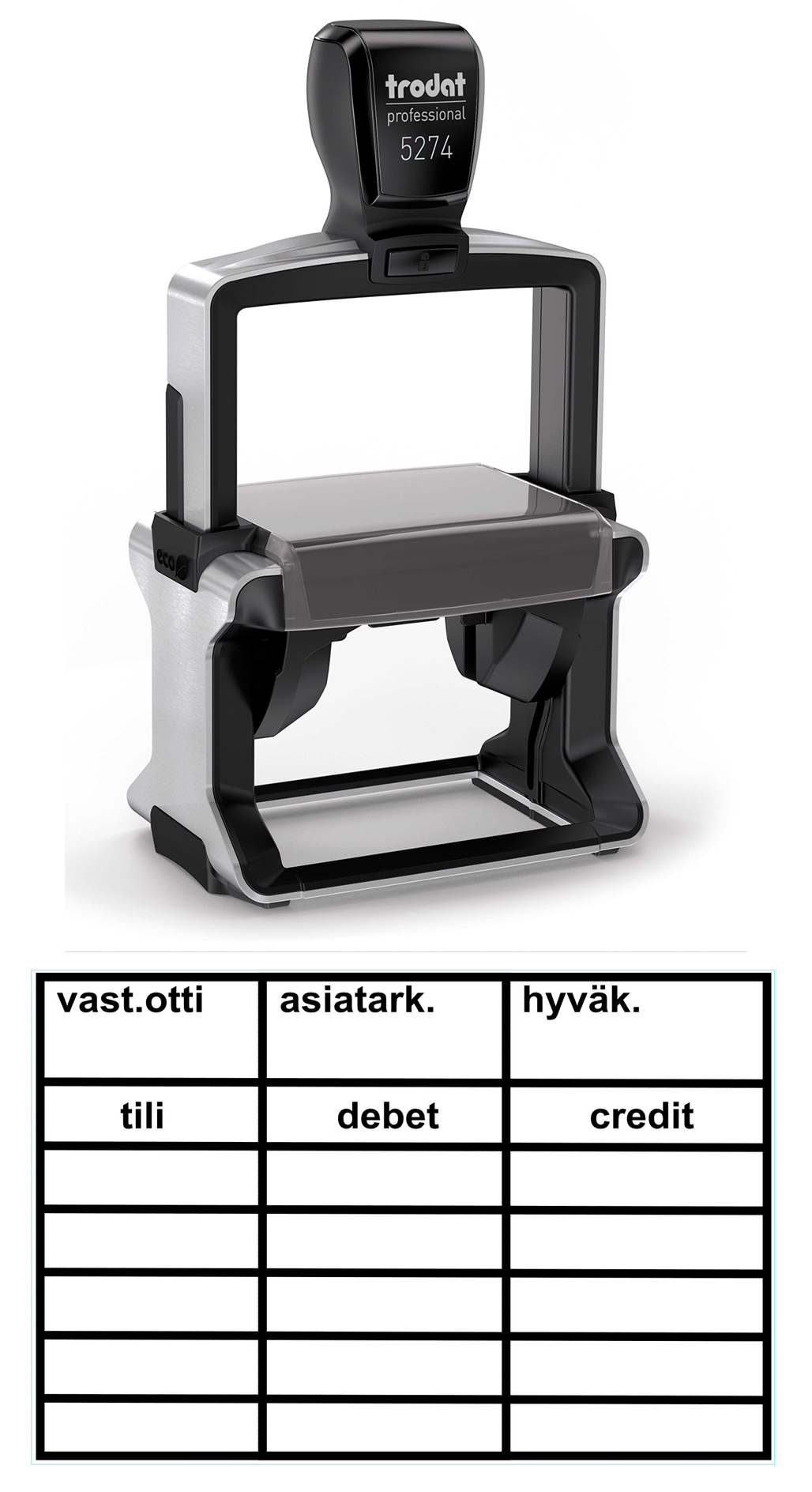 Accounting Stamp Trodat 5274 V1.5