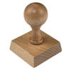 Wooden stamp 50 x 50 mm