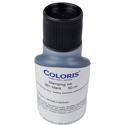 Coloris 981 muste 50 ml