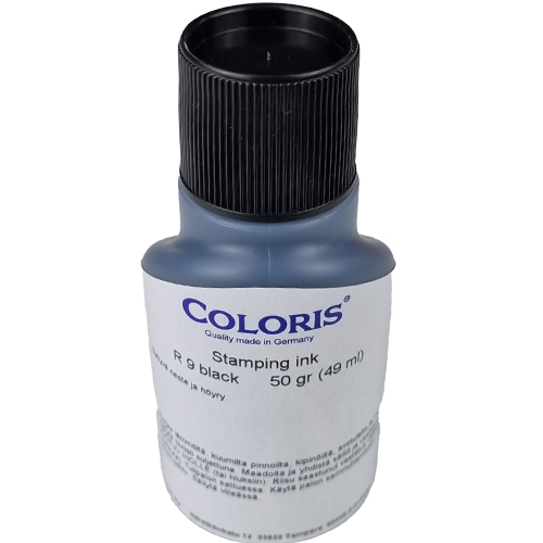 Coloris R9 muste 50 ml