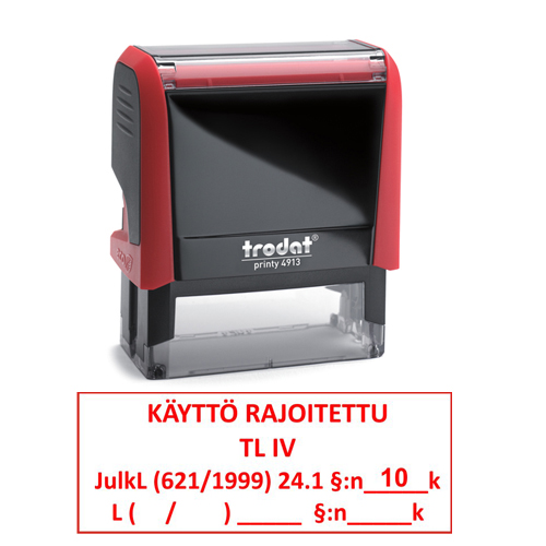 Printy 4913 - K&#228;ytt&#246; rajoitettu
