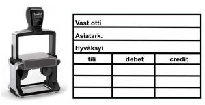 Trodat 5274 V1.4 Konteringsst&#228;mpel