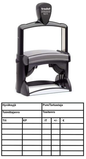 Trodat 5211 V3.2 Konteringsst&#228;mpel